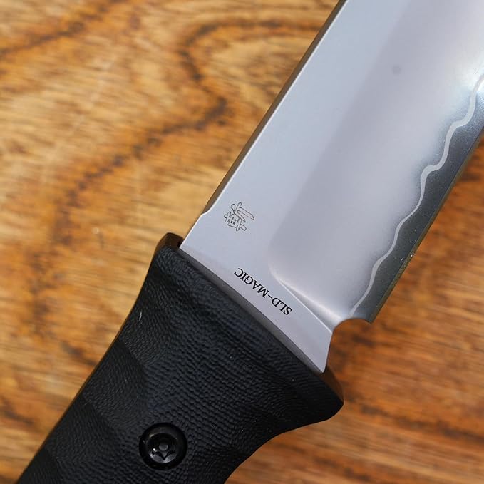 Kick Stop Chop Plus 3.74" SLD-Magic Blade G10 Flipper opener Outdoor Folding Knife, Japanese-Style Tanto Blade (Blake)