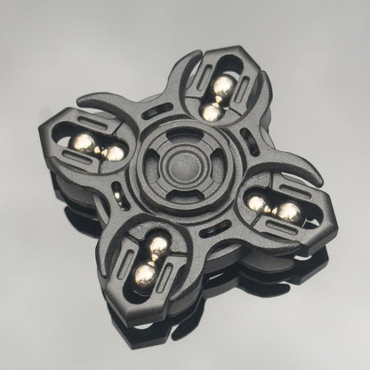 edc Stress-relieving Toy: Divine Oracle Fingertip Gyroscope Tuning Fork in Collaboration with Divine Realm Alloy Hand Play Piece, a cutting-edge black technology