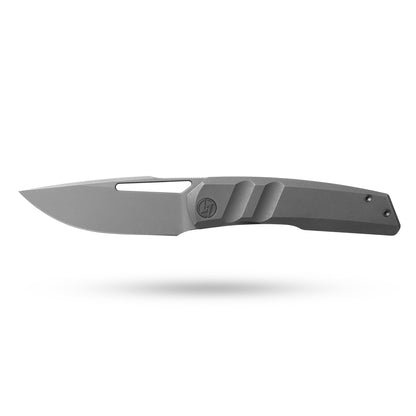 Sworf T077 Damascus Carbon fiber handle Liner Lock slot deployment