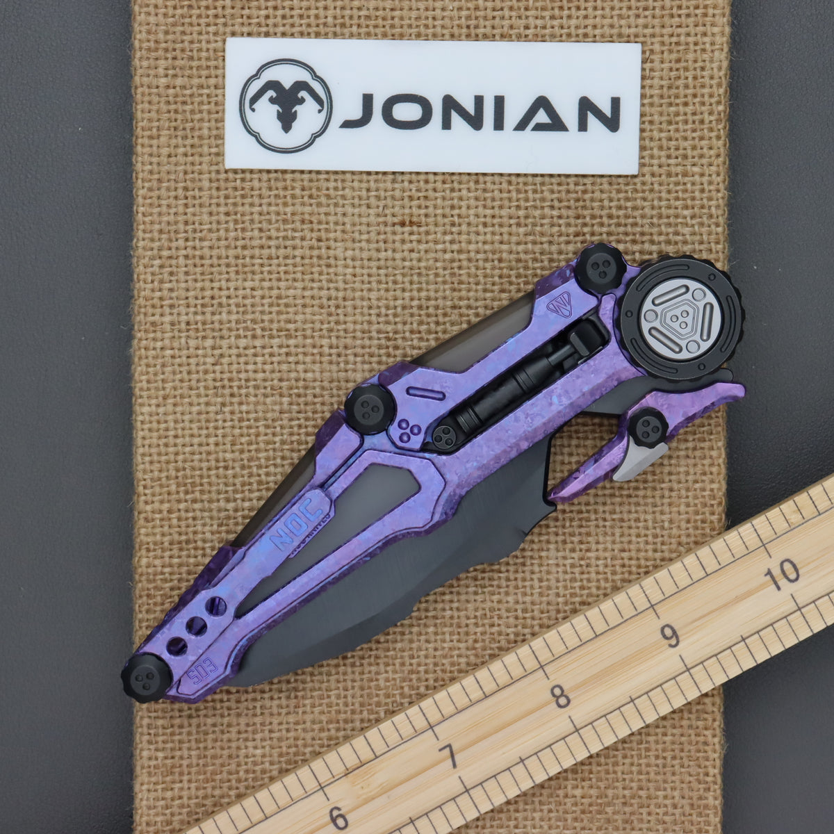 NOC S03 Purple Ice Crystal Titanium