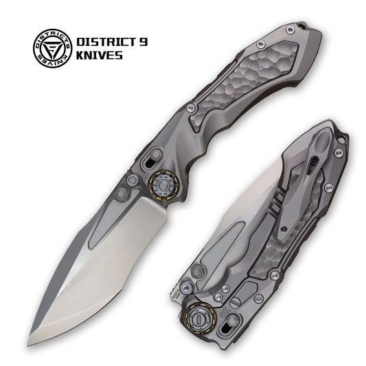 District 9 Rock Bead Blasted Finish