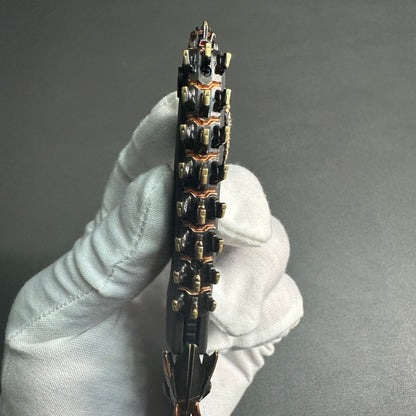 Gecko VIP exclusive version Blade Show custom limited black gold backspacer