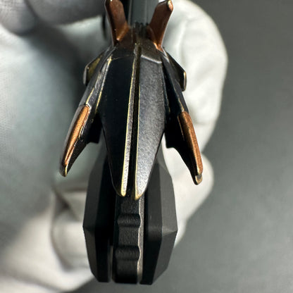 Gecko VIP exclusive version Blade Show custom limited black gold backspacer