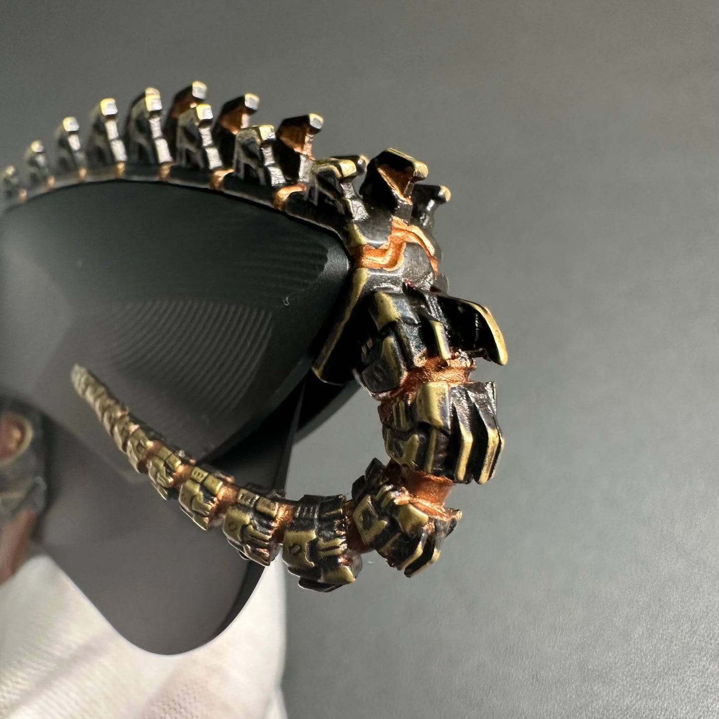 Gecko VIP exclusive version Blade Show custom limited black gold backspacer