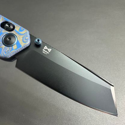 Kizer Daramc Nitro-V blade steel micarta scales