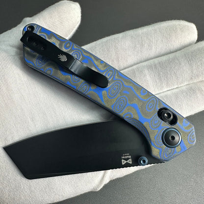 Kizer Daramc Nitro-V blade steel micarta scales