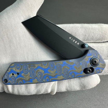 Kizer Daramc Nitro-V blade steel micarta scales