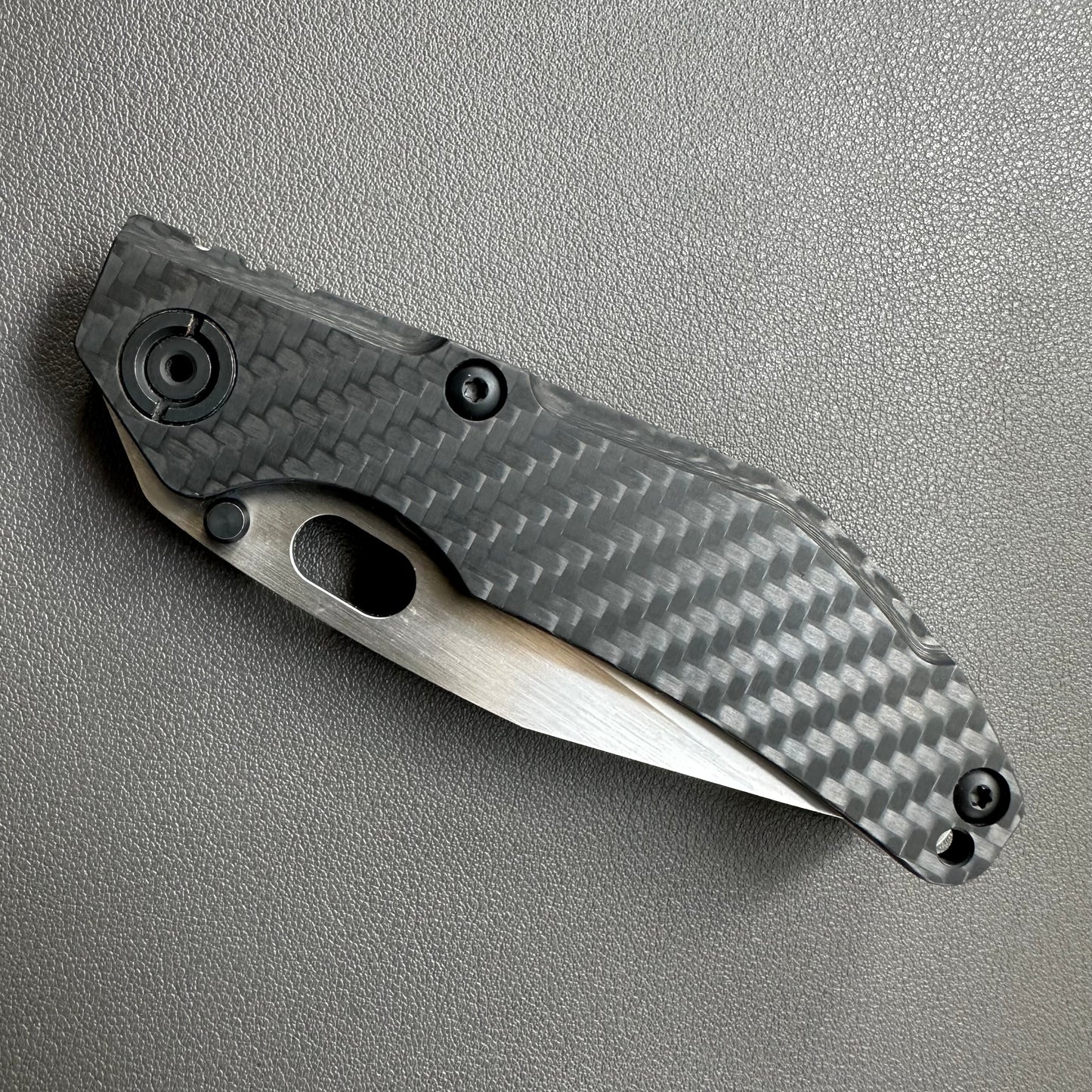 north mountain blade duane dwyer carbon fiber scales strider design BBNM