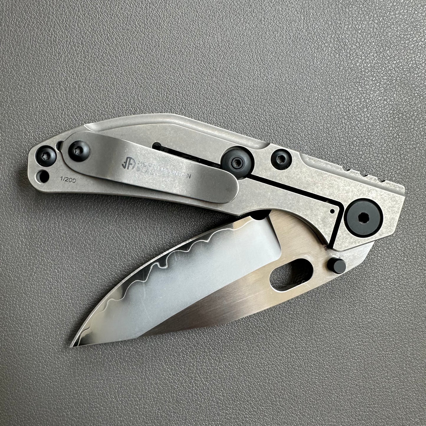 north mountain blade duane dwyer carbon fiber scales strider design BBNM