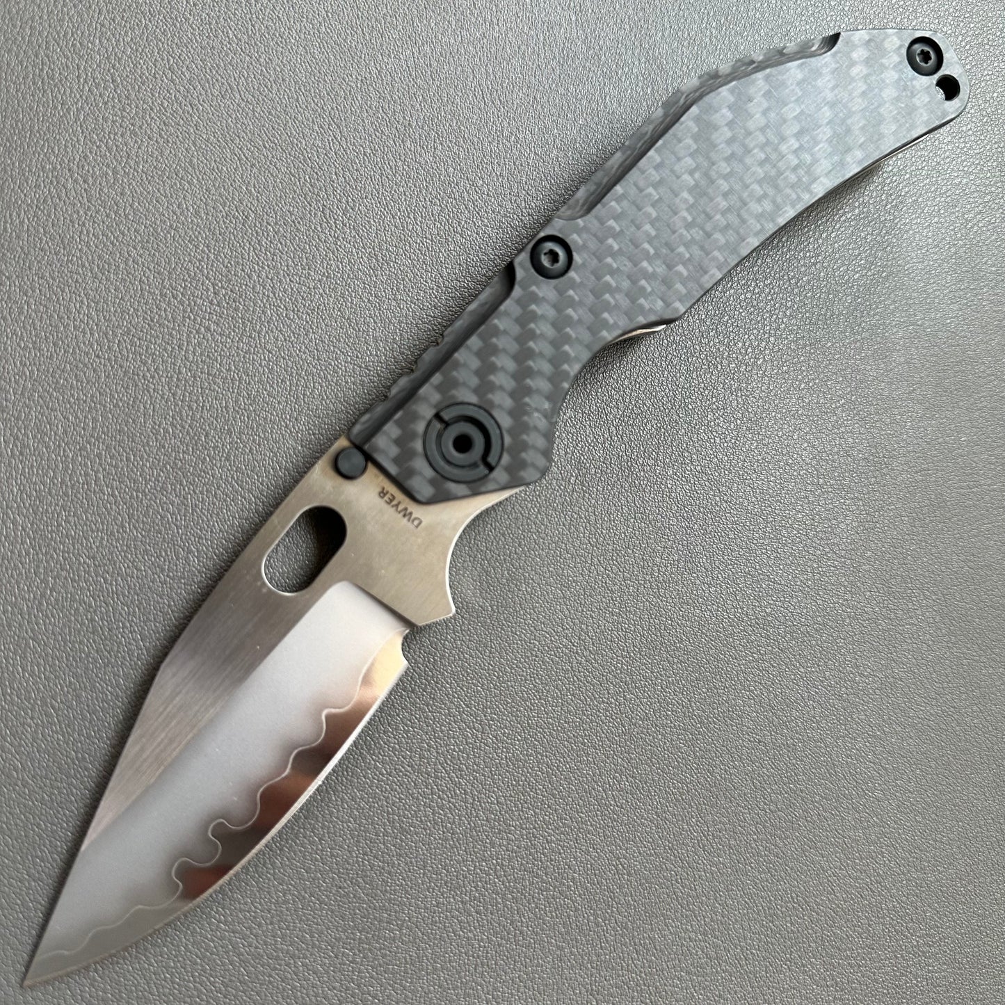 north mountain blade duane dwyer carbon fiber scales strider design BBNM