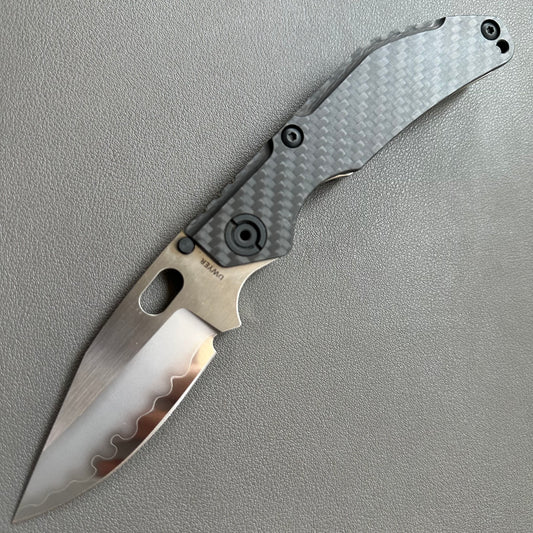 north mountain blade duane dwyer carbon fiber scales strider design BBNM