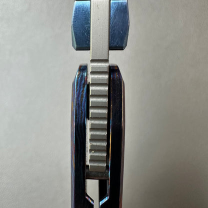Chen Ziping CHduke "Duke" Timascus — 8/10 condition, knife only.