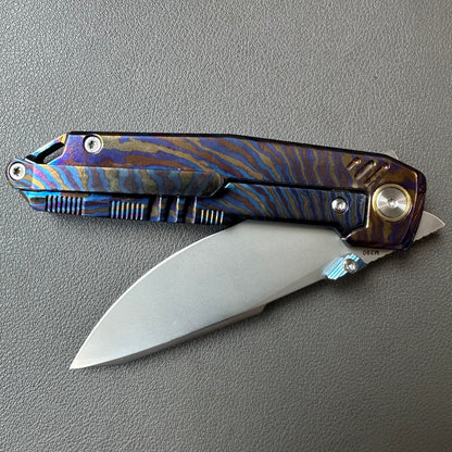Chen Ziping CHduke "Duke" Timascus — 8/10 condition, knife only.