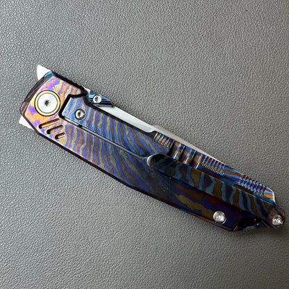 Chen Ziping CHduke "Duke" Timascus — 8/10 condition, knife only.