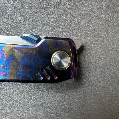 Chen Ziping CHduke "Duke" Timascus — 8/10 condition, knife only.