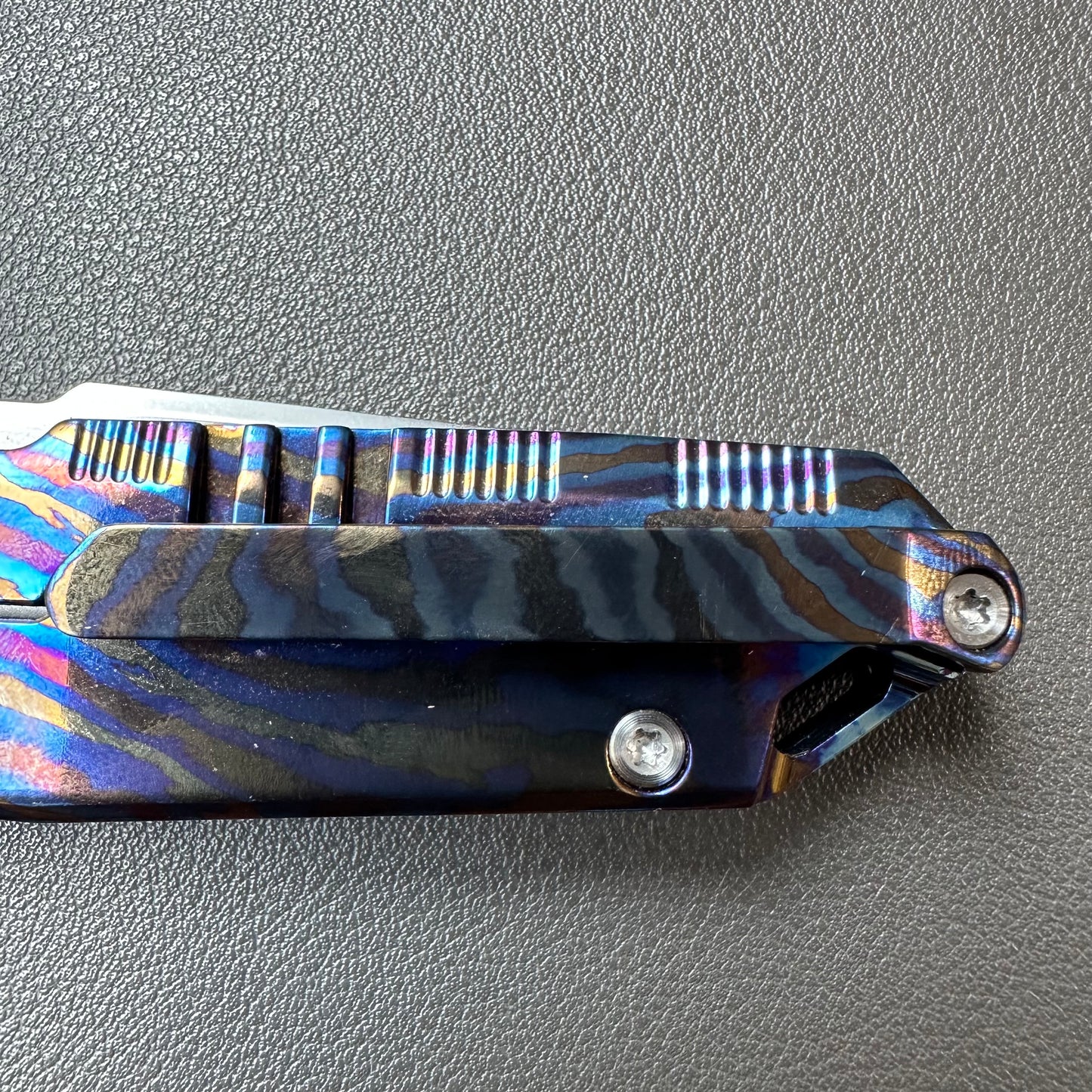 Chen Ziping CHduke "Duke" Timascus — 8/10 condition, knife only.