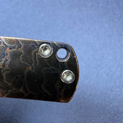 Chen Ziping CH1005 Lightning Strike Timascus — 8/10, knife only.