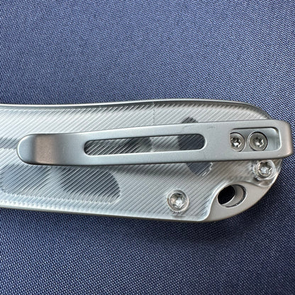 CIVIVI Elementum Flipper Knife Lexan Handle (2.96" D2 Blade) C907A-7