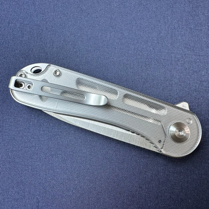 CIVIVI Elementum Flipper Knife Lexan Handle (2.96" D2 Blade) C907A-7
