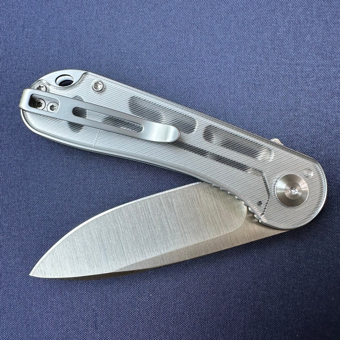 CIVIVI Elementum Flipper Knife Lexan Handle (2.96" D2 Blade) C907A-7