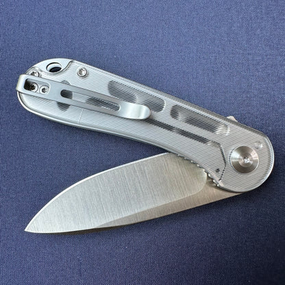 CIVIVI Elementum Flipper Knife Lexan Handle (2.96" D2 Blade) C907A-7