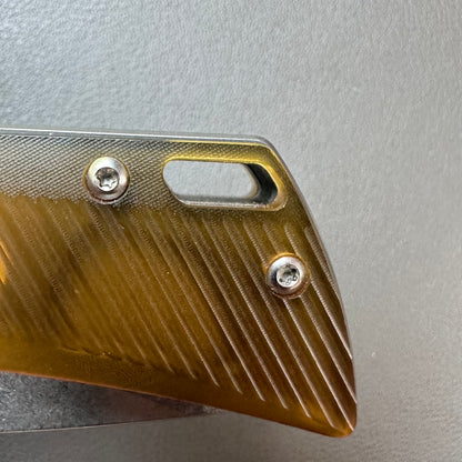 SRM 14C28N steel Ultem handle stone wash finish  — 8/10, knife only.