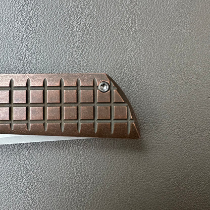 Chop2 copper handle flipper tab SLD-Magic steel button lock