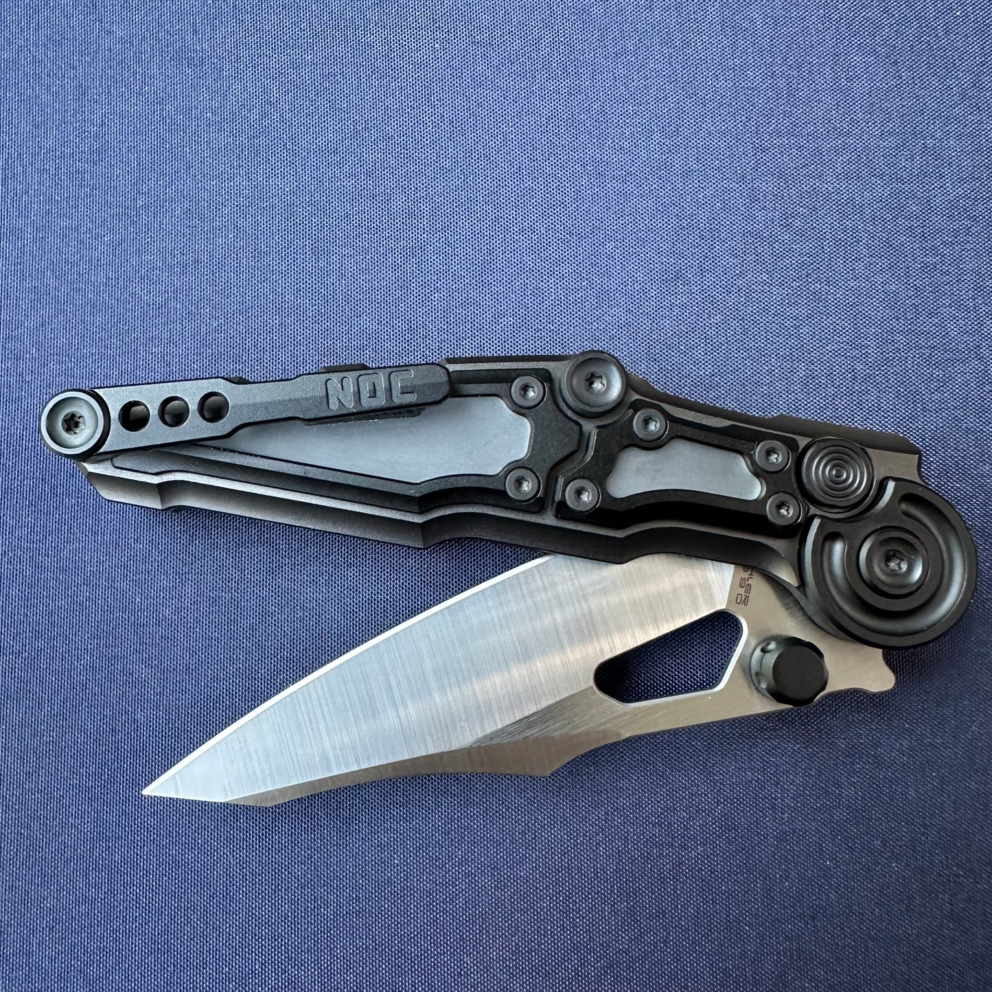 NOC MT-01 black satin finish M390 steel