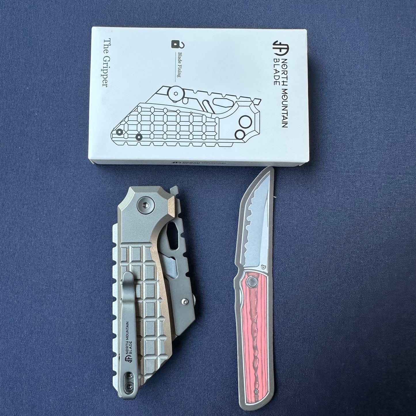 North Mountain Blade x Jason Grant | The Gripper V2 Collaboration utility pocket knife
