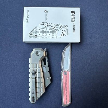 North Mountain Blade x Jason Grant | The Gripper V2 Collaboration utility pocket knife