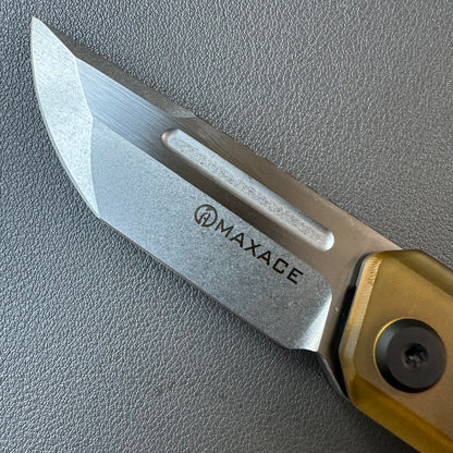 Maxace Capsule2 Ultem scales CPM-Magnacut steel