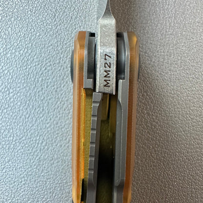 Maxace Capsule2 Ultem scales CPM-Magnacut steel