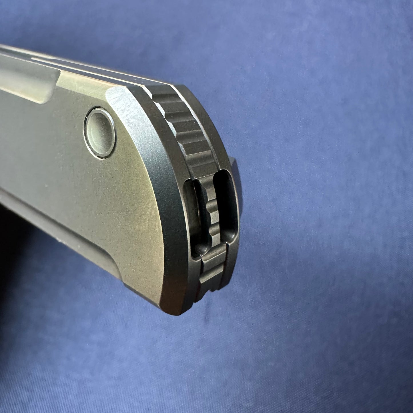 Chop Classic 2505-D-Ti Edge Cut SLD Steel Front Flipper Ti Clip