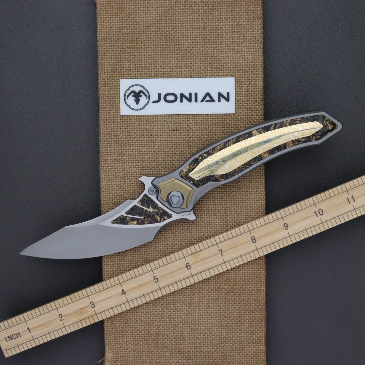 Maxace Rhino Copper Damascus