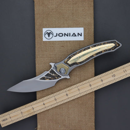 Maxace Rhino Copper Damascus