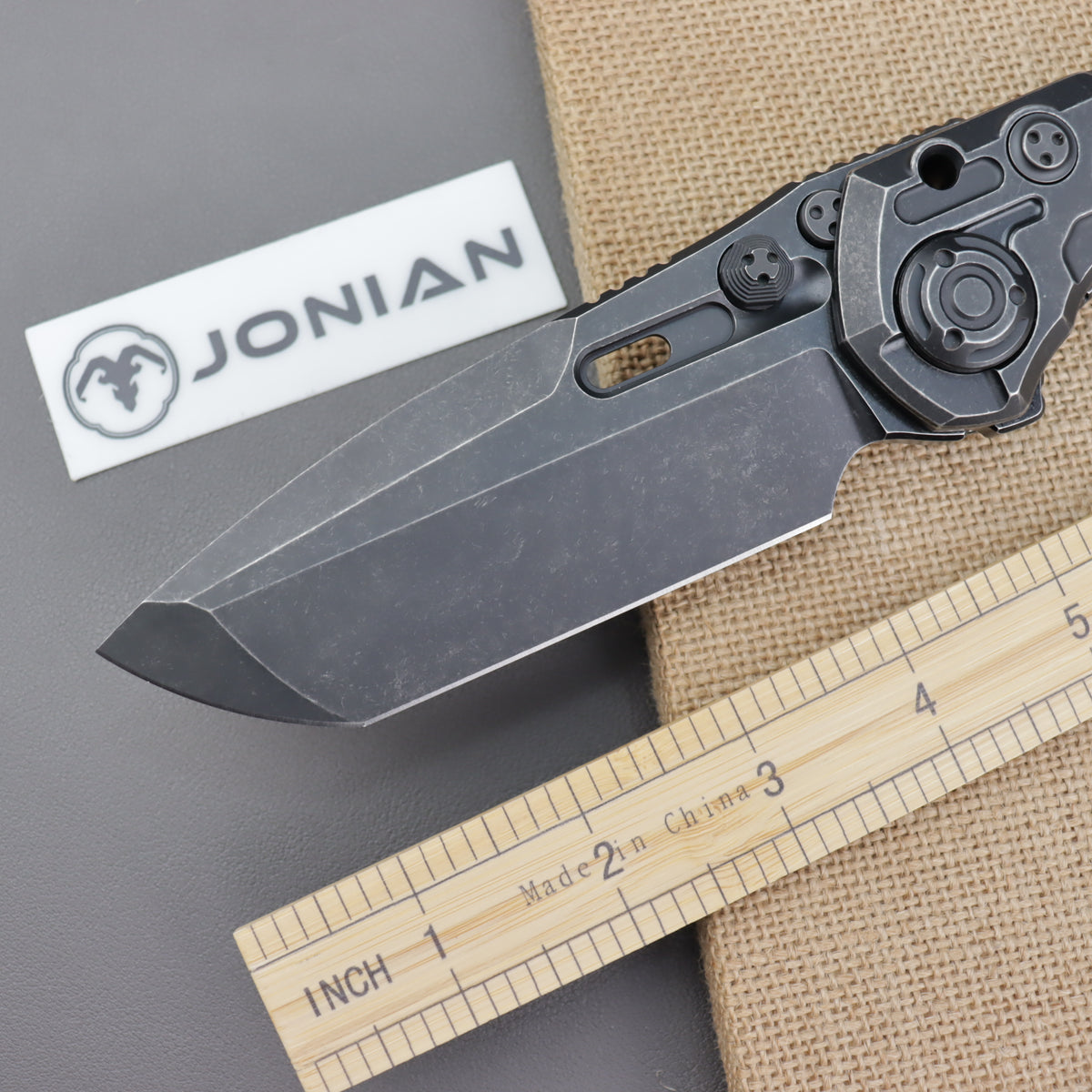 District 9 Catastrophe black stone wash finish