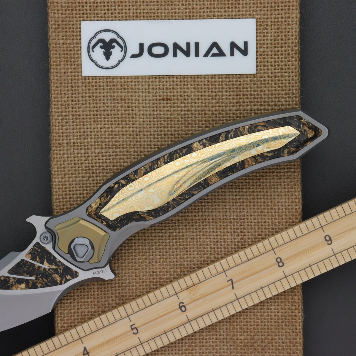 Maxace Rhino Copper Damascus
