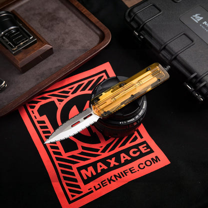 Uranus2 OTF Aluminum handle Ultem handle Zero Blade Play