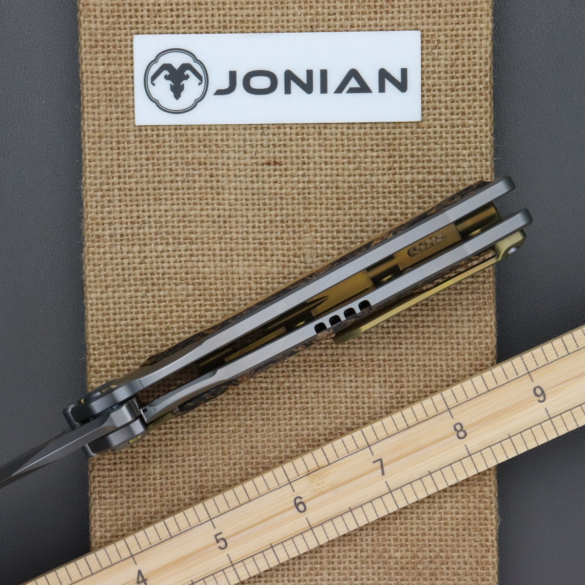 Maxace Rhino Copper Damascus