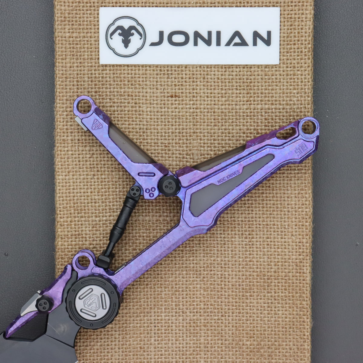 NOC S03 Purple Ice Crystal Titanium