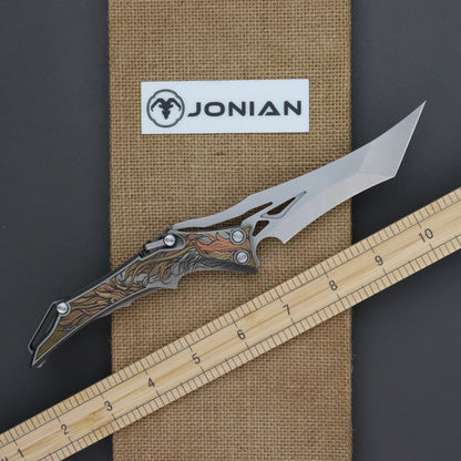 MUNDUS Dragon Slice Engraved handle
