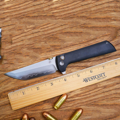 Chop2 2406BK New .45-style thumb disc SLD Outdoor folding knife