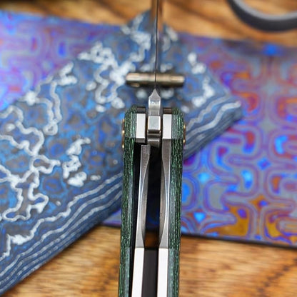 Chop2 2406BK New .45-style thumb disc SLD Outdoor folding knife