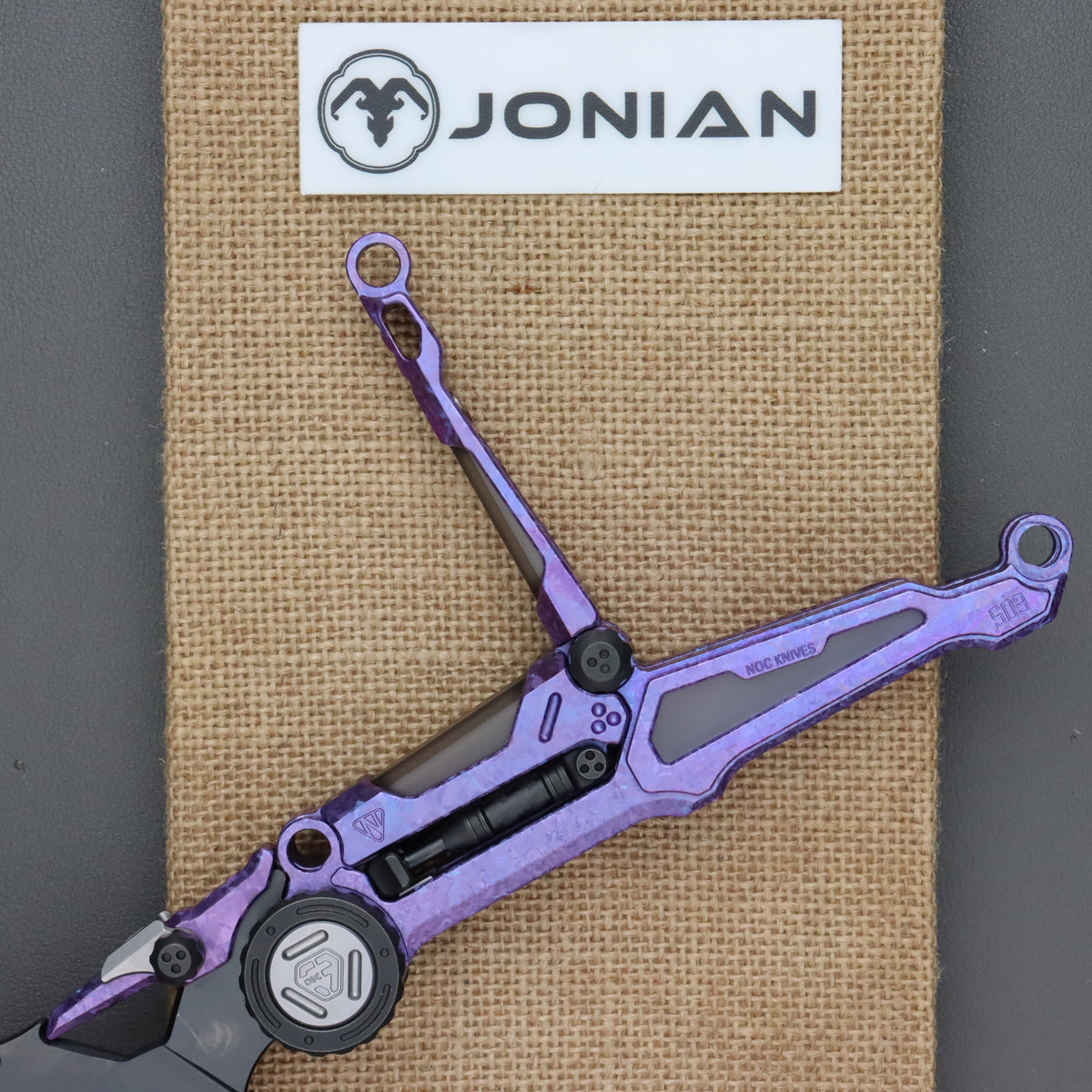 NOC S03 Purple Ice Crystal Titanium