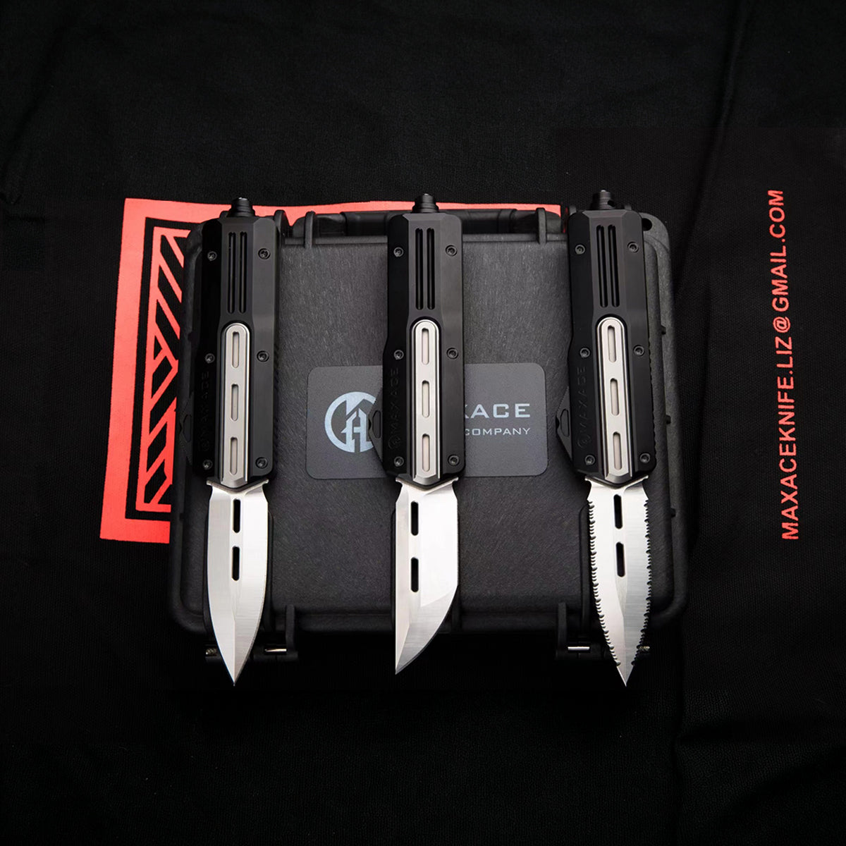 Uranus2 OTF Aluminum handle Ultem handle Zero Blade Play