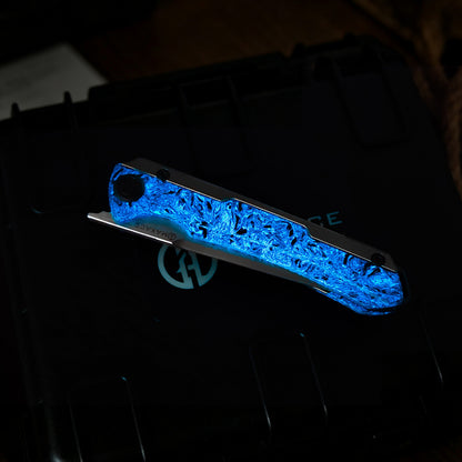 maxace kestrel MM42-1-G carbon fiber scales glow in the dark