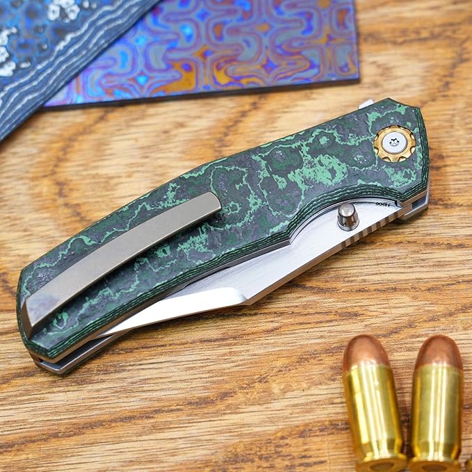 Chop2 2406BK New .45-style thumb disc SLD Outdoor folding knife