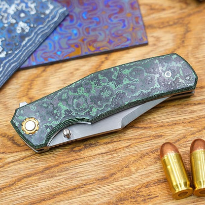 Chop2 2406BK New .45-style thumb disc SLD Outdoor folding knife