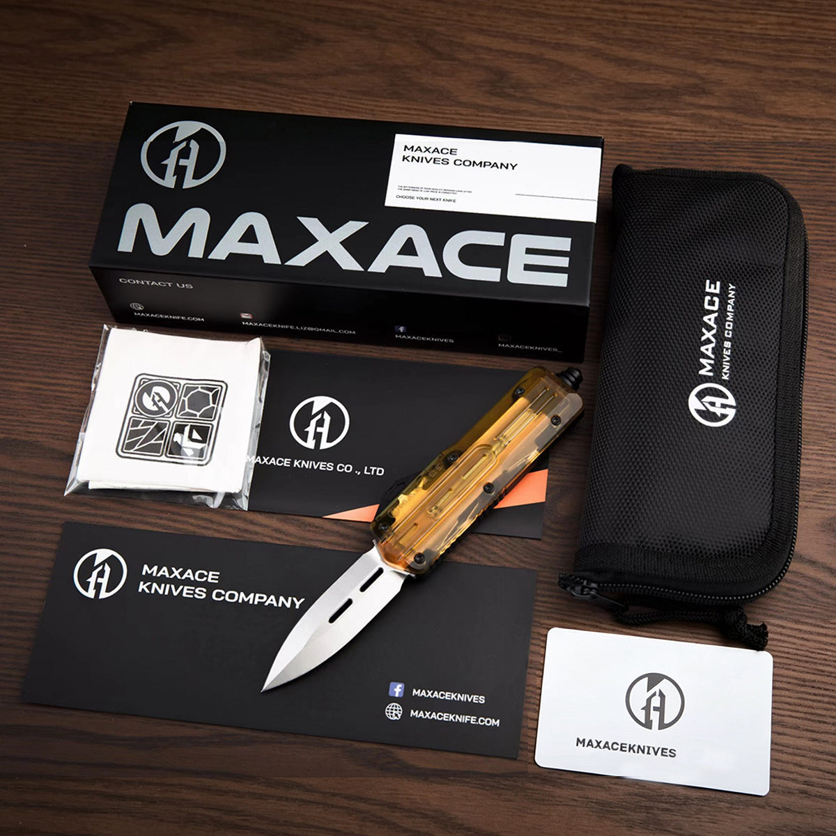 Uranus2 OTF Aluminum handle Ultem handle Zero Blade Play