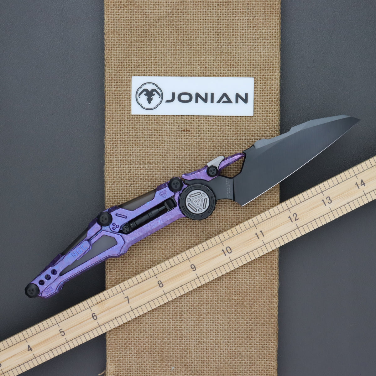 NOC S03 Purple Ice Crystal Titanium